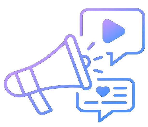 SOCIAL MEDIA MANAGEMENT Icon